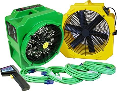 Canon à chaleur et ventilateur